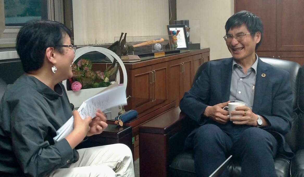 Minister chen and junko