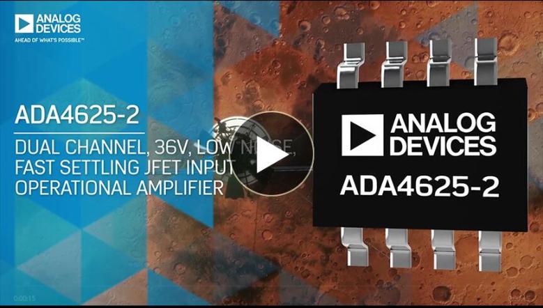 Dual-Channel, 36V, JFET Input Operational Amplifier
